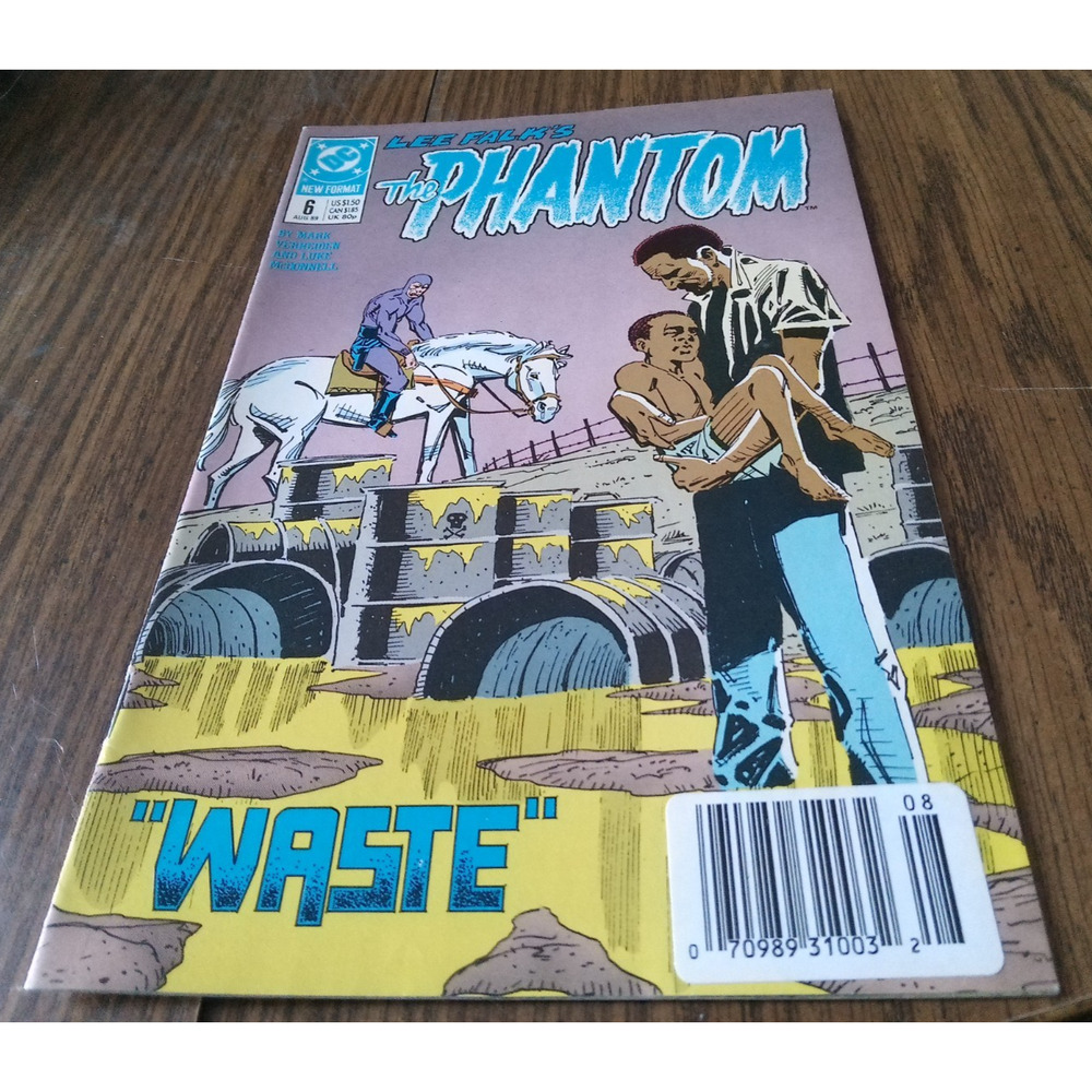 The Phantom #6 August 1989 DC Comics